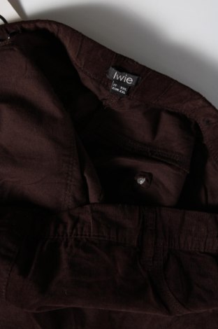 Γυναικείο παντελόνι Iwie, Μέγεθος XXL, Χρώμα Καφέ, Τιμή 9,69 €