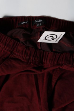 Γυναικείο παντελόνι Iwie, Μέγεθος XL, Χρώμα Κόκκινο, Τιμή 6,10 €