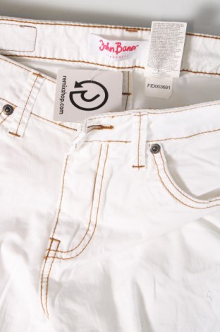 Дамски панталон John Baner, Размер L, Цвят Бял, Цена 13,05 лв.