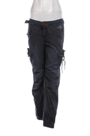 Дамски панталон Khujo, Размер M, Цвят Син, Цена 88,99 лв.