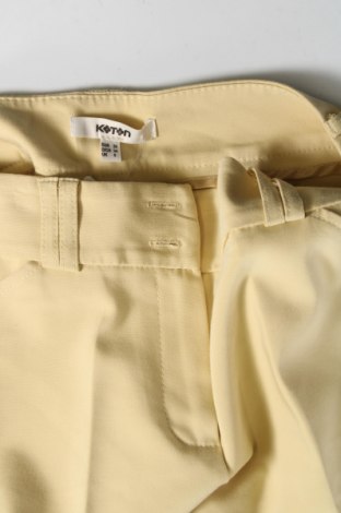 Pantaloni de femei Koton, Mărime S, Culoare Galben, Preț 91,00 Lei