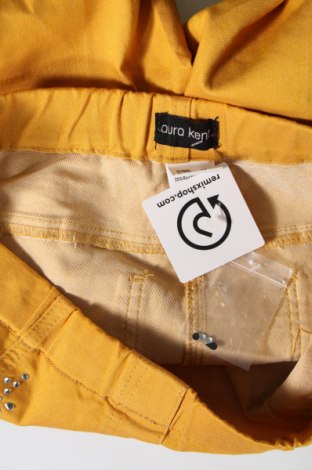 Γυναικείο παντελόνι Laura Kent, Μέγεθος XL, Χρώμα Κίτρινο, Τιμή 17,94 €