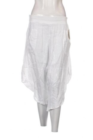 Pantaloni de femei Le Jardin du Lin, Mărime M, Culoare Alb, Preț 137,66 Lei