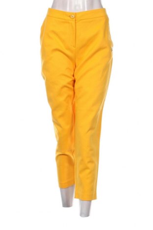 Pantaloni de femei Love Moschino, Mărime M, Culoare Galben, Preț 547,50 Lei