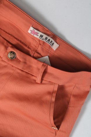Дамски панталон M.Sara, Размер XS, Цвят Оранжев, Цена 8,70 лв.