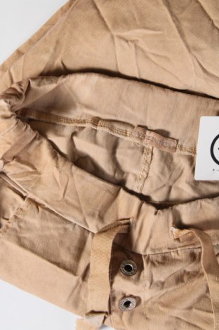 Γυναικείο παντελόνι Made In Italy, Μέγεθος M, Χρώμα  Μπέζ, Τιμή 5,38 €