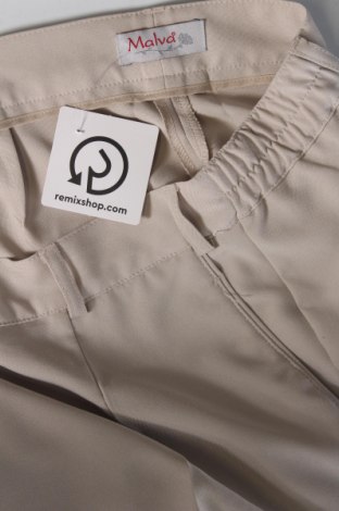 Pantaloni de femei Malva, Mărime L, Culoare Bej, Preț 92,43 Lei