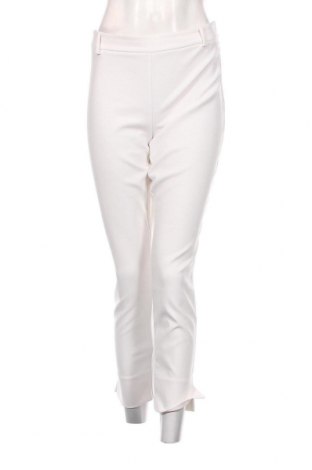 Γυναικείο παντελόνι Mango, Μέγεθος L, Χρώμα Λευκό, Τιμή 21,03 €