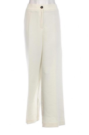 Pantaloni de femei Mango, Mărime L, Culoare Alb, Preț 179,44 Lei
