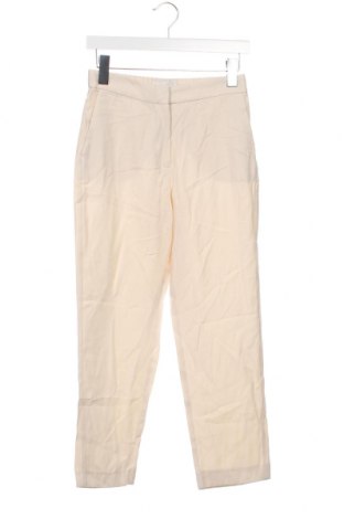 Дамски панталон Mango, Размер XS, Цвят Екрю, Цена 15,30 лв.