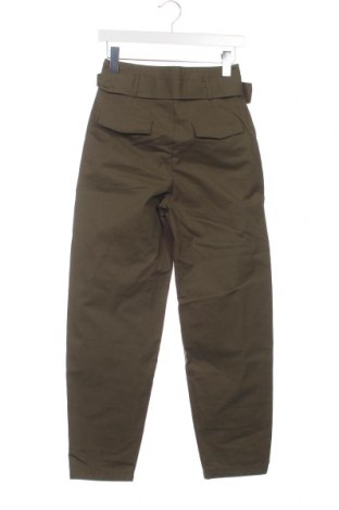 Дамски панталон Mango, Размер XS, Цвят Зелен, Цена 54,00 лв.