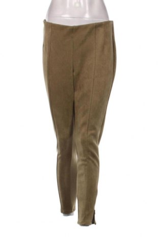 Дамски панталон Mango, Размер XL, Цвят Зелен, Цена 19,77 лв.