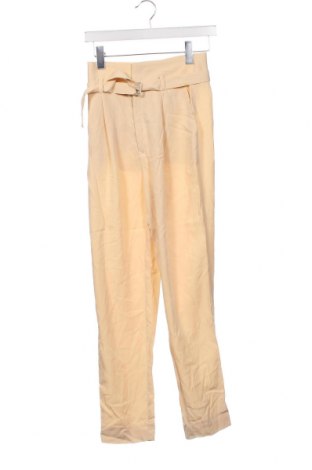 Γυναικείο παντελόνι Mango, Μέγεθος XS, Χρώμα  Μπέζ, Τιμή 39,39 €