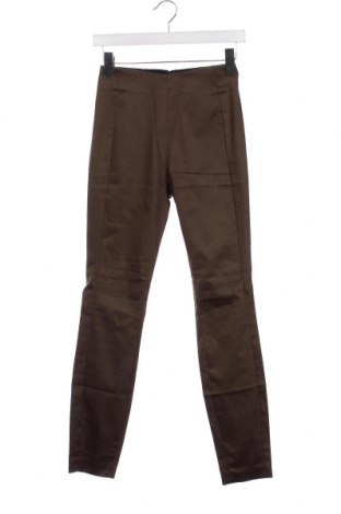 Дамски панталон Massimo Dutti, Размер XS, Цвят Зелен, Цена 15,64 лв.