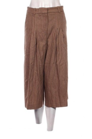 Дамски панталон Massimo Dutti, Размер S, Цвят Кафяв, Цена 57,80 лв.