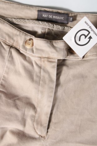 Pantaloni de femei Mat De Misaine, Mărime XL, Culoare Ecru, Preț 47,37 Lei