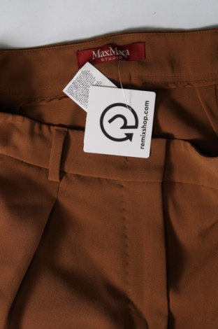 Dámské kalhoty  Max Mara Studio, Velikost M, Barva Hnědá, Cena  1 426,00 Kč