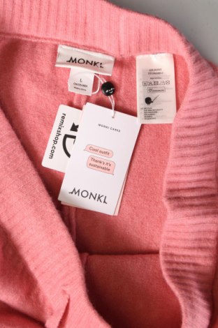 Дамски панталон Monki, Размер L, Цвят Розов, Цена 22,40 лв.