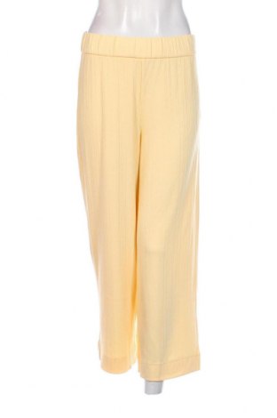 Γυναικείο παντελόνι Monki, Μέγεθος S, Χρώμα Κίτρινο, Τιμή 12,99 €