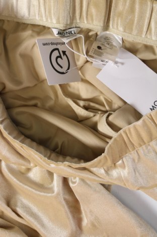 Γυναικείο παντελόνι Monki, Μέγεθος L, Χρώμα  Μπέζ, Τιμή 4,33 €