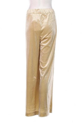 Pantaloni de femei Monki, Mărime L, Culoare Bej, Preț 81,05 Lei
