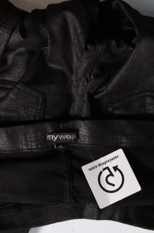 Γυναικείο παντελόνι My Wear, Μέγεθος XL, Χρώμα Μαύρο, Τιμή 17,94 €