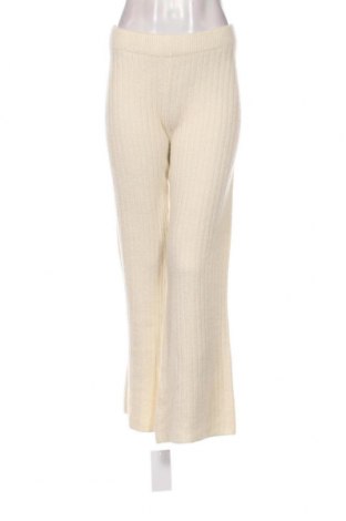 Дамски панталон NA-KD, Размер XL, Цвят Бежов, Цена 19,53 лв.