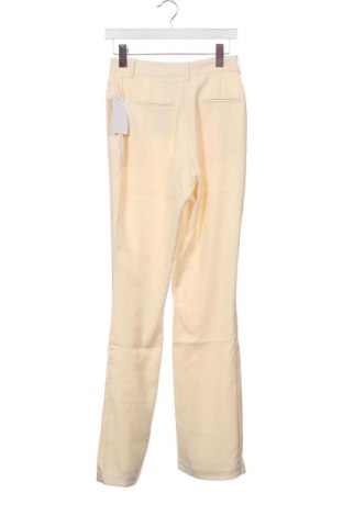 Дамски панталон NA-KD, Размер XS, Цвят Екрю, Цена 23,25 лв.