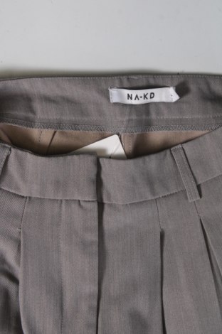 Дамски панталон NA-KD, Размер XS, Цвят Сив, Цена 24,00 лв.