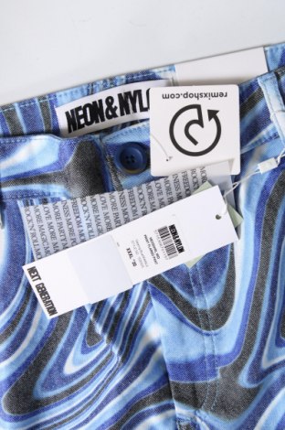 Γυναικείο παντελόνι Neon & Nylon by Only, Μέγεθος 3XL, Χρώμα Πολύχρωμο, Τιμή 15,34 €