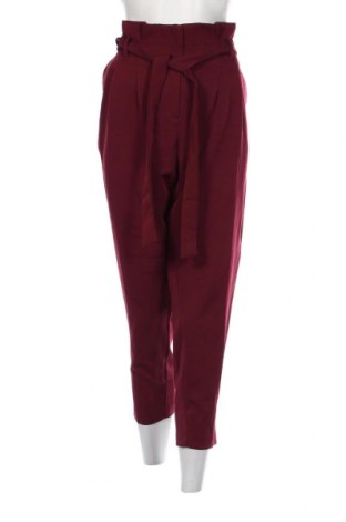 Дамски панталон New Look, Размер L, Цвят Червен, Цена 14,50 лв.