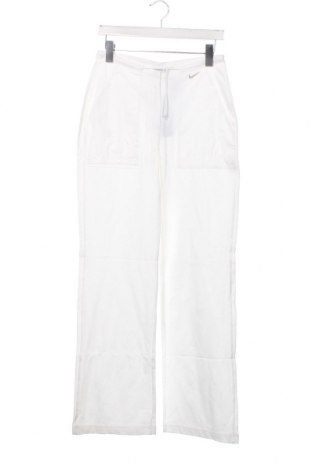 Pantaloni de femei Nike, Mărime XS, Culoare Alb, Preț 163,16 Lei