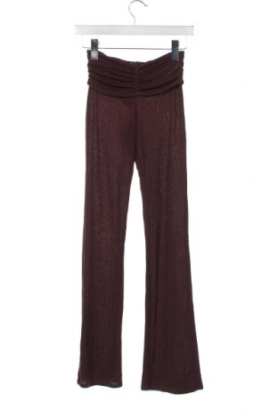 Дамски панталон Nly One, Размер XS, Цвят Кафяв, Цена 13,05 лв.