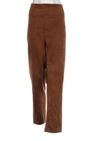 Γυναικείο παντελόνι No Secret, Μέγεθος 4XL, Χρώμα Καφέ, Τιμή 10,76 €