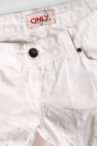 Dámské kalhoty  ONLY, Velikost M, Barva Bílá, Cena  185,00 Kč