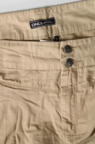 Dámské kalhoty  ONLY, Velikost L, Barva Béžová, Cena  342,00 Kč