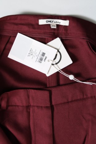 Dámske nohavice ONLY, Veľkosť L, Farba Červená, Cena  10,55 €
