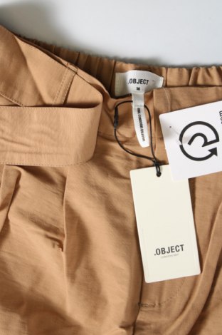 Dámske nohavice Object, Veľkosť S, Farba Béžová, Cena  47,94 €