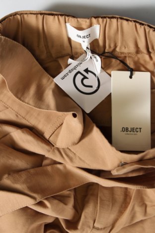 Dámske nohavice Object, Veľkosť S, Farba Béžová, Cena  47,94 €