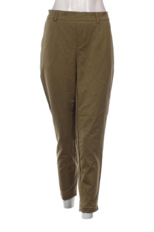 Pantaloni de femei Object, Mărime L, Culoare Verde, Preț 134,87 Lei