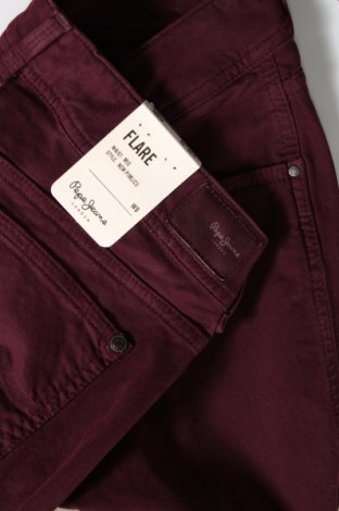 Dámské kalhoty  Pepe Jeans, Velikost M, Barva Červená, Cena  339,00 Kč