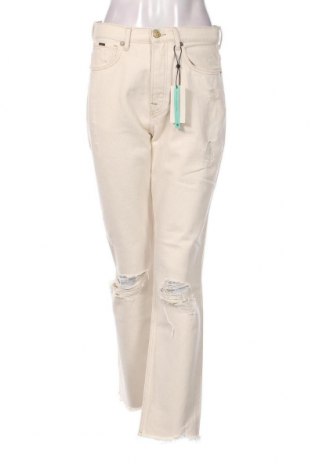 Дамски панталон Pepe Jeans, Размер M, Цвят Бежов, Цена 23,40 лв.
