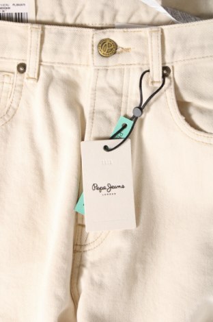 Дамски панталон Pepe Jeans, Размер L, Цвят Бежов, Цена 156,00 лв.