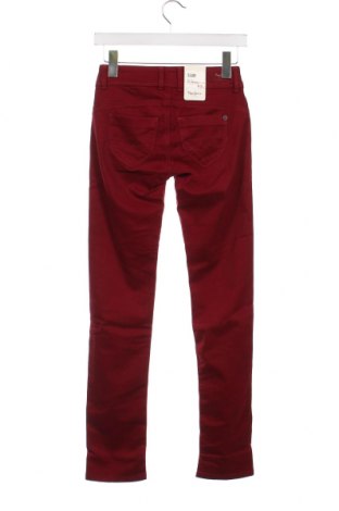Дамски панталон Pepe Jeans, Размер XXS, Цвят Червен, Цена 54,60 лв.