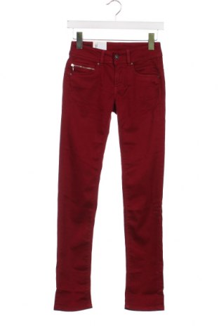 Дамски панталон Pepe Jeans, Размер XXS, Цвят Червен, Цена 156,00 лв.