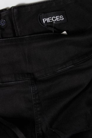 Дамски панталон Pieces, Размер XL, Цвят Черен, Цена 9,99 лв.
