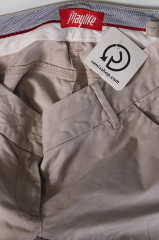 Pantaloni de femei Playlife, Mărime S, Culoare Bej, Preț 31,38 Lei