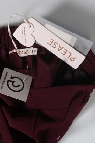 Pantaloni de femei Please, Mărime XS, Culoare Roșu, Preț 128,29 Lei