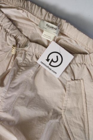 Pantaloni de femei Pull&Bear, Mărime S, Culoare Bej, Preț 74,81 Lei