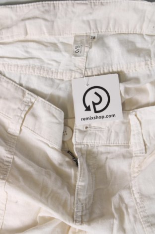 Γυναικείο παντελόνι Q/S by S.Oliver, Μέγεθος M, Χρώμα Εκρού, Τιμή 11,74 €